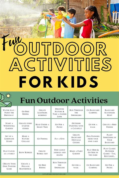 30 Fun Outdoor Activities For Kids Artofit