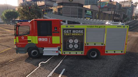 2017 London Fire Brigade Appliance Els Gta5