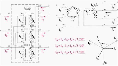 Easy Understanding Of 3 Phase Transformer Connections Deltadelta Wye