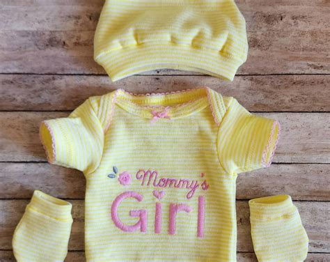 14 Bodysuit Clothing For Mini Reborn Baby Doll Clothes Etsy