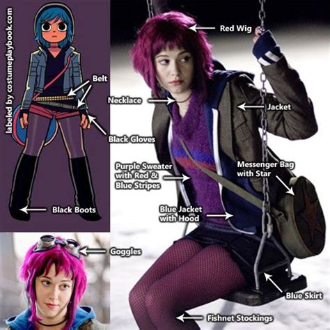Ramona Flowers Costume Guide Love All The Layers And The Colored Hair Ramona Flowers Scott