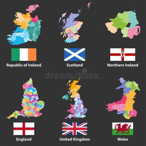 Live stream dostępny jest dla wszystkich. Anglia Szkocja Walia Kontury Z Flaga Overlaid Ilustracji ...