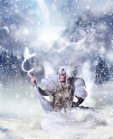 Snow Fairy By Tryskell On Deviantart
