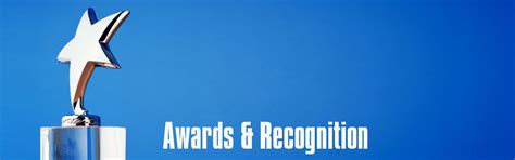 Awards And Recognition
