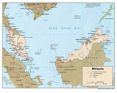 Malaysia Map Mapofmap