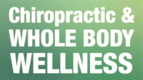 The Benefits Of Chiropractic Care San Diego Ca Chiropractor San