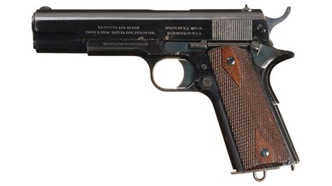 Us Colt M1911 Semi Automatic Pistol Rock Island Auction