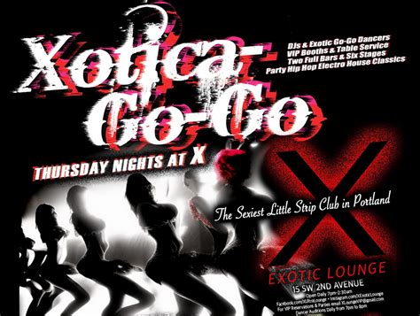 Xotica Go Go At X Exotic Lounge In Portland Or Every Thursday
