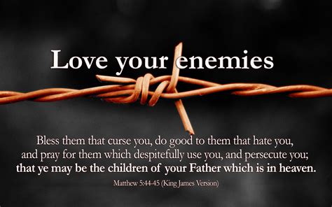 Matthew 544 45 Matthew 5 44 Love Your Enemies Book Of Matthew