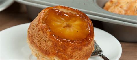 Muffins renversés aux pommes on peut même les appeler muffins tatin
