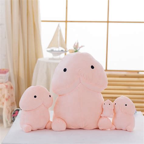 3050cm Creative Cute Penis Plush Toys Pillow Sexy Soft Stuffed Funny Cushion Simulation Lovely