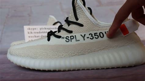 Off White X Yeezy Boost 350 V2 Detail Hd Review Youtube