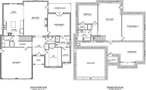 Beautiful House Plans With Basements One Story New Home Plans Design