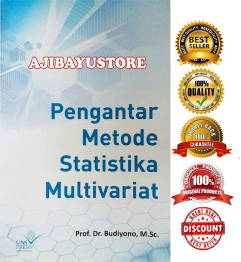 Jual Pengantar Metode Statistika Multivariat Budiyono Uns Press Di