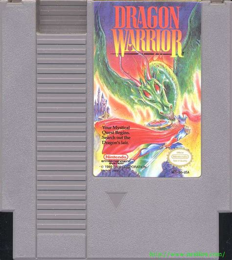 It's exclusively available on romsie.com for free. Dragon Warrior for NES - The NES Files