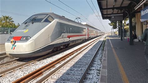 Arrivo Mattutino Intercity Lecce → Bologna Con E414 A Monopoli Youtube