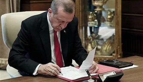 Cumhurbaşkanı Erdoğandan kritik atama ve görevden alma kararları
