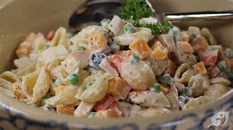 How To Make Seafood Pasta Salad With Imitation Crab Meat