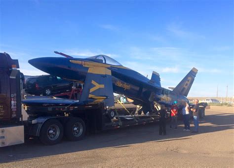 Blue Angels Jet Nears The End Of Its Road Trip