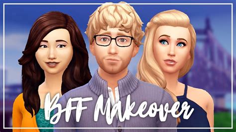Bff Makeover Townie Makeover The Sims 4 Youtube