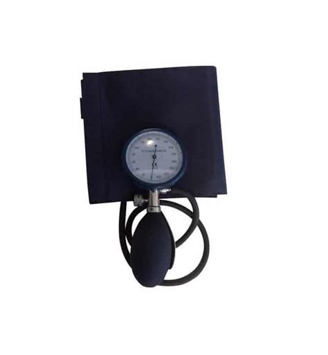 Blood Pressure Meter Aneroid Palm Abs Gauge Blue Oxyaider