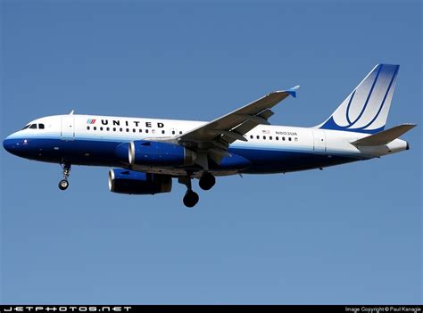 N803ua Airbus A319 131 United Airlines Paul Kanagie Jetphotos