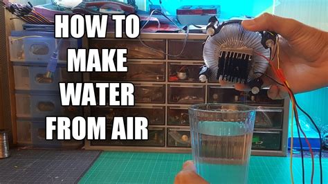 How To Make Water From Air Youtube