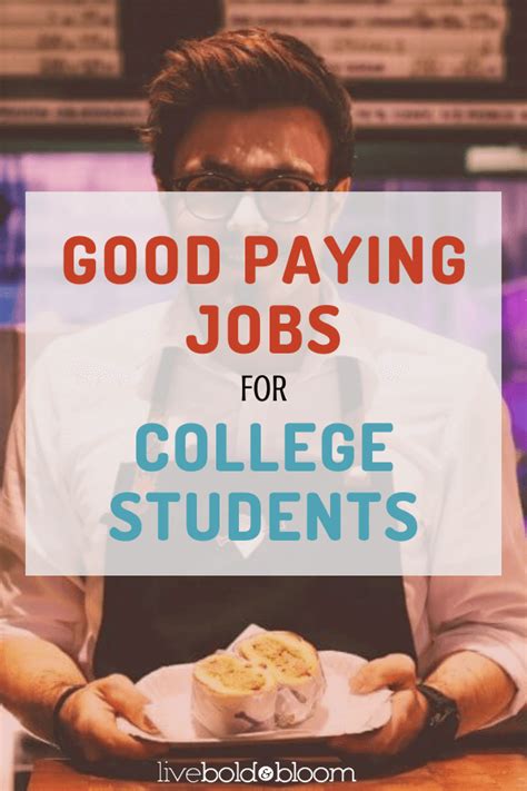 23 Good Paying Jobs For College Students Good Paying Jobs Paying