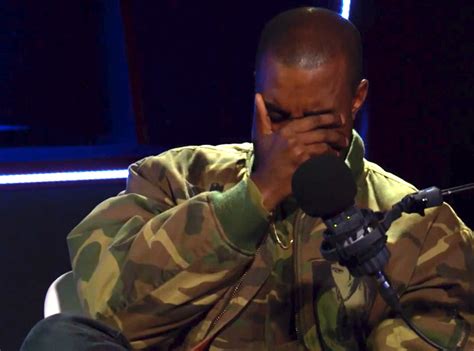 Kanye West Starts Crying During Bbc Interview Watch The Emotional Moment E Online