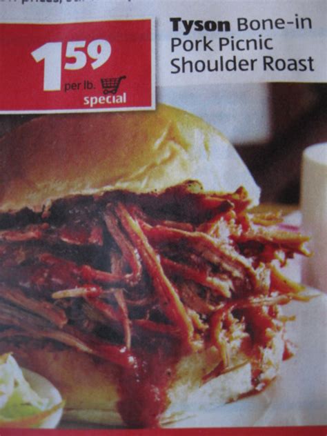 Roast for 20 minutes, and then reduce the heat to 325 degrees f. The Aldi Spot - Helping You Save: Weekly Aldi Meat Deal: Tyson Bone In Pork Picnic Shoulder ...