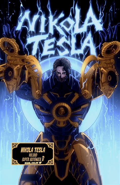Nikola Tesla Personagens Masculinos Anime Papel De Fundo