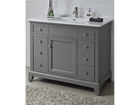 When we first ordered from wayfair, i was a little hesitant, not being able to see the product, other than a picture, examine the quality, and to my dismay i was very impressed. Neoteric Ideas 42 Bathroom Vanity And Sink Menards Base ...