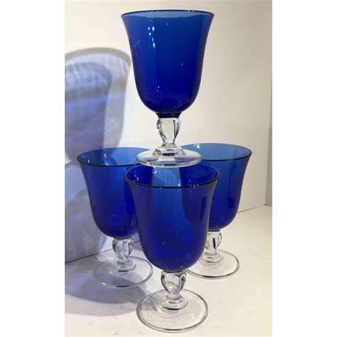 Vintage Contemporary Sapphire Royal Cobalt Blue