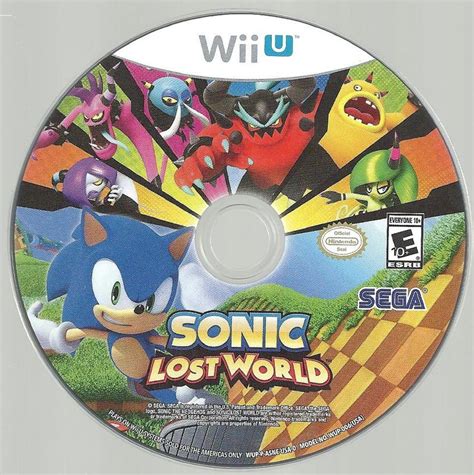 Sonic Lost World Deadly Six Edition Cover Or Packaging Material