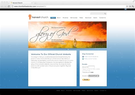 New Church Website Templates Released Sharefaith Magazine