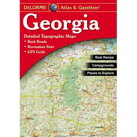 Georgia Atlas And Gazetteer By Delorme The Map Shop