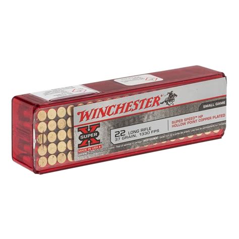 Winchester 22lr Super X Hp Copper Plated