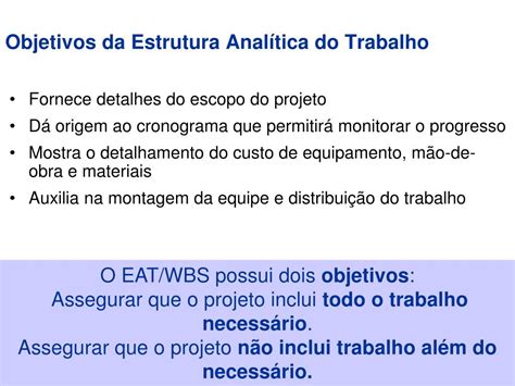 Escopo De Trabalho Significado
