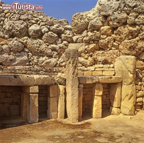 I Templi Megalitici Di Gigantia Gozo Malta Foto Gozo