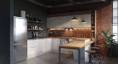 Kitchen Design Rendering 6 Examples By Archicgi