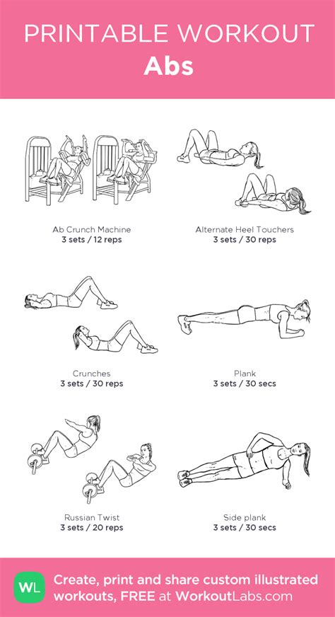Interesting spartacus 5.0 workout updated daily. Abs: my custom printable workout by @WorkoutLabs # ...