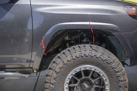 Trimming Fenders And Fender Flares On 5th Gen 4runner Fitting 35 Tires