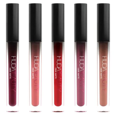 Huda Beauty Introduces Demi Matte Lipstick News Beautyalmanac