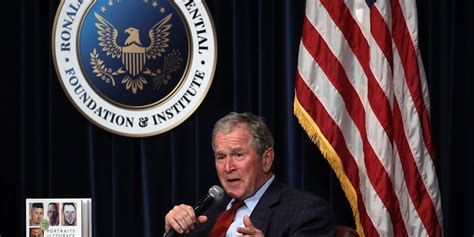 George W Bush Warns Of Americas Isolationist Tendency Fortune