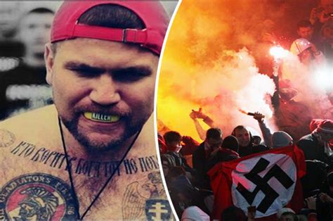Russian Ultras Leader Vasily And The Calling Cards For England Fans Daily Star