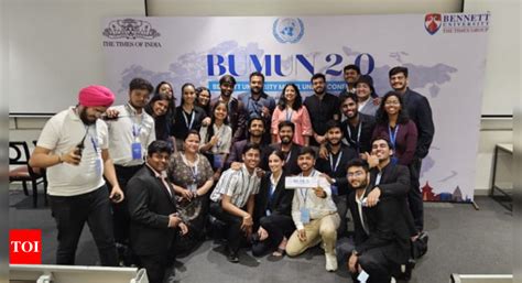 Bennett University Holds Annual Model United Nations Bumun 20