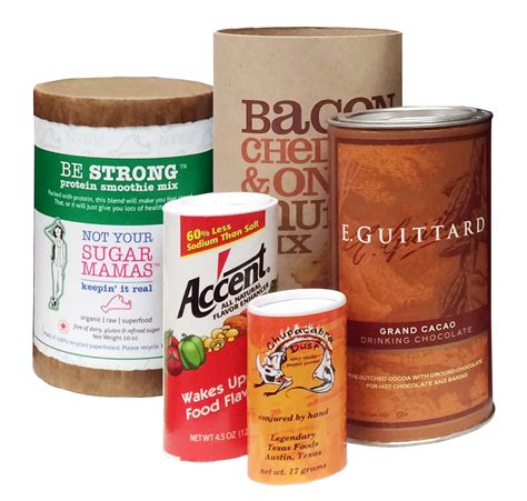 Food Grade Packaging - Custom Paper Tubes