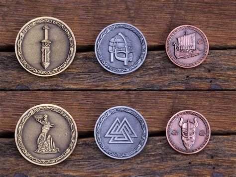 fantasy gaming coins larping cosplay board games rpg 3 0 by never stop tops and coins — kickstarter