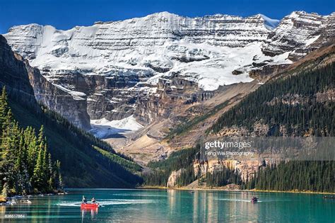 Lake Louise Banff National Park Alberta Canada High Res Stock Photo