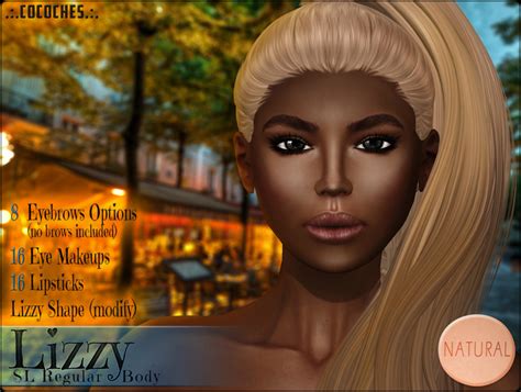 Second Life Marketplace Cocoches Lizzy Skin Natural